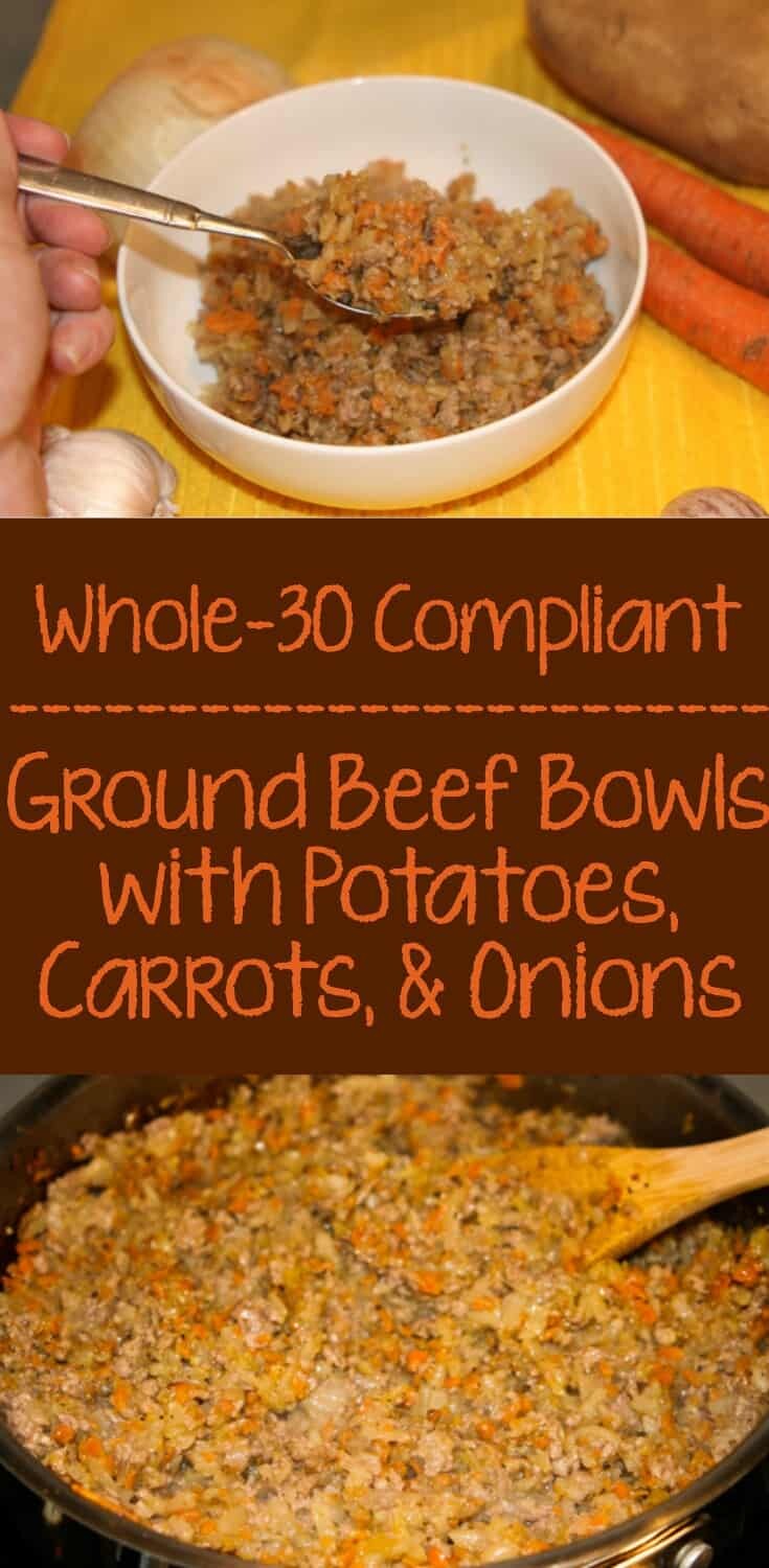 Whole30 Ground Beef Bowls
