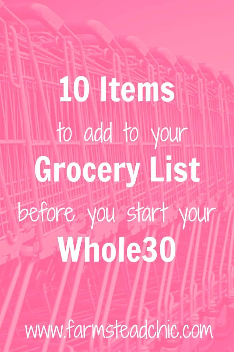 Ten items you NEED in your kitchen before you begin the Whole30.