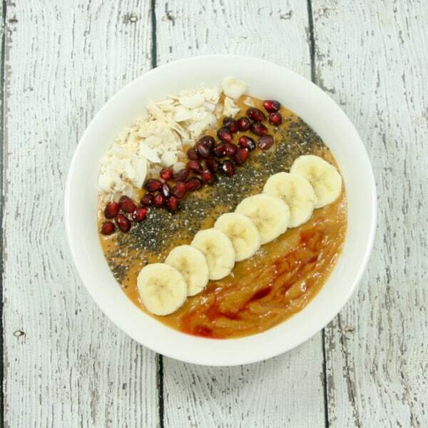 Warm your bones, keep your #NewYearResolution and start your day off right with these flavor- + nutrient-packed Warm Butternut Squash Banana Smoothie Bowls!