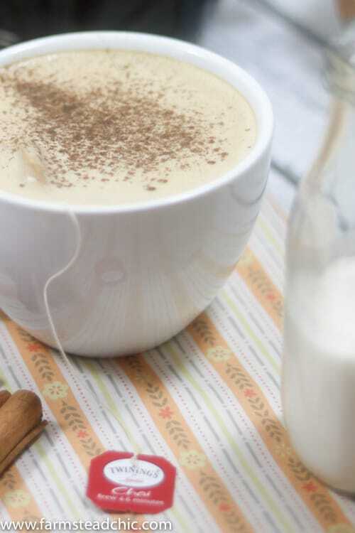 This Paleo and Whole30 Chai Spice Latte combines all the flavors of chai tea with freshly brewed coffee and a touch of creamy coconut milk to start your day off right. Sprinkle it with cinnamon for an extra little kick and a drool-worthy pic. Dairy free and vegan. <3