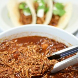 This Paleo and Whole30 Pulled Barbecue Chicken is legit. It's full of flavor, super-simple to make, easy on the budget and Paleo and Whole30-friendly. Grain-free, gluten-fee, dairy-free and all that jazz, too. Slow cooker and Instant Pot recipes included.