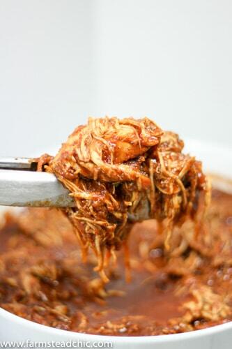 This Paleo and Whole30 Slow Cooker Pulled Barbecue Chicken is legit. It's full of flavor, super-simple to make, easy on the budget and Paleo and Whole30-friendly. Grain-free, gluten-fee, dairy-free and all that jazz, too.