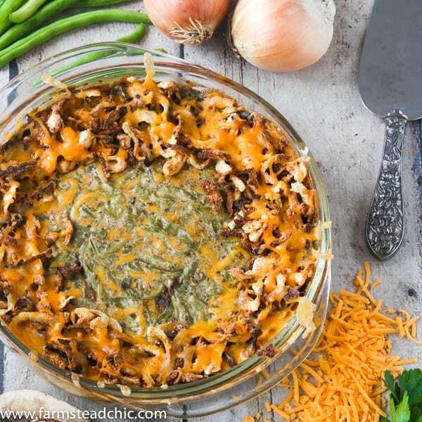 Low Carb, Keto Green Bean Casserole
