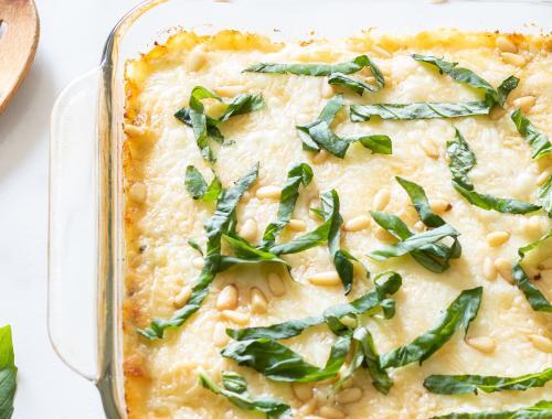 Keto Pesto Chicken Casserole