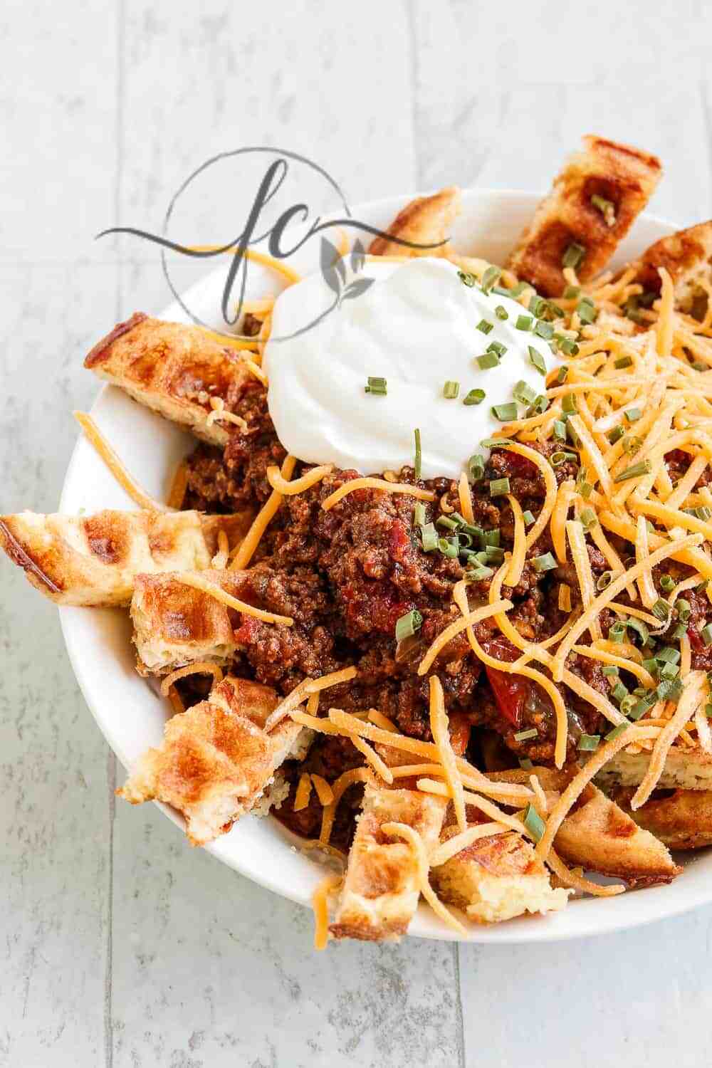 Low Carb, Keto Chili Cheese Fries