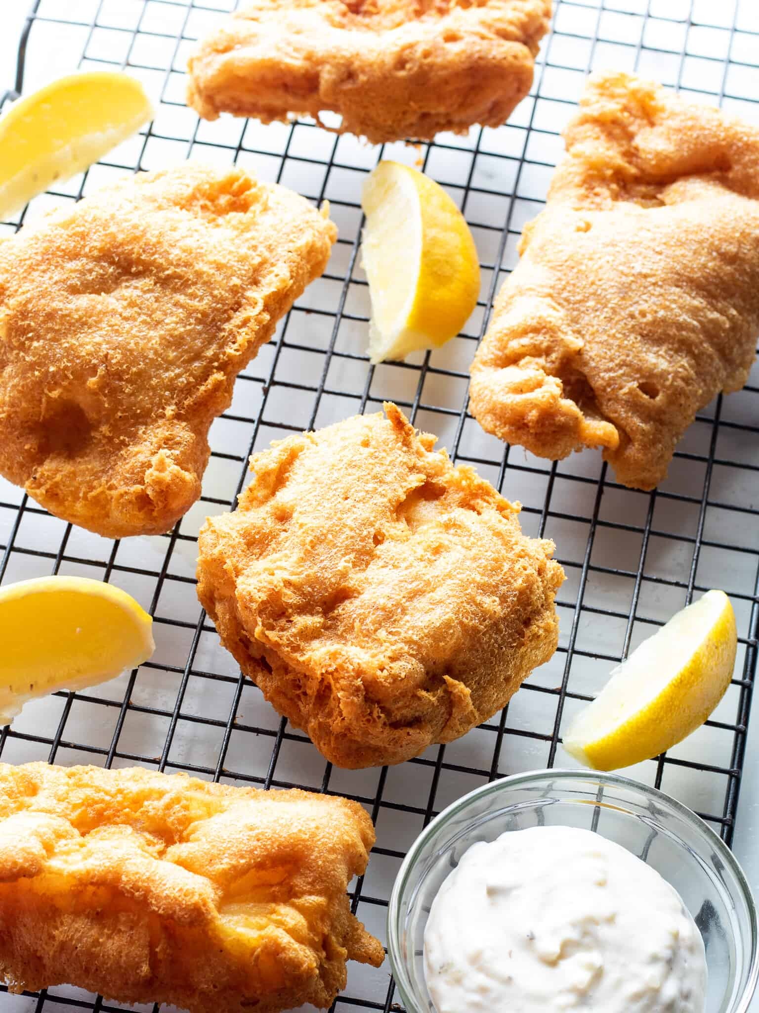 Keto Fried Fish - Low Carb Battered Cod Fish