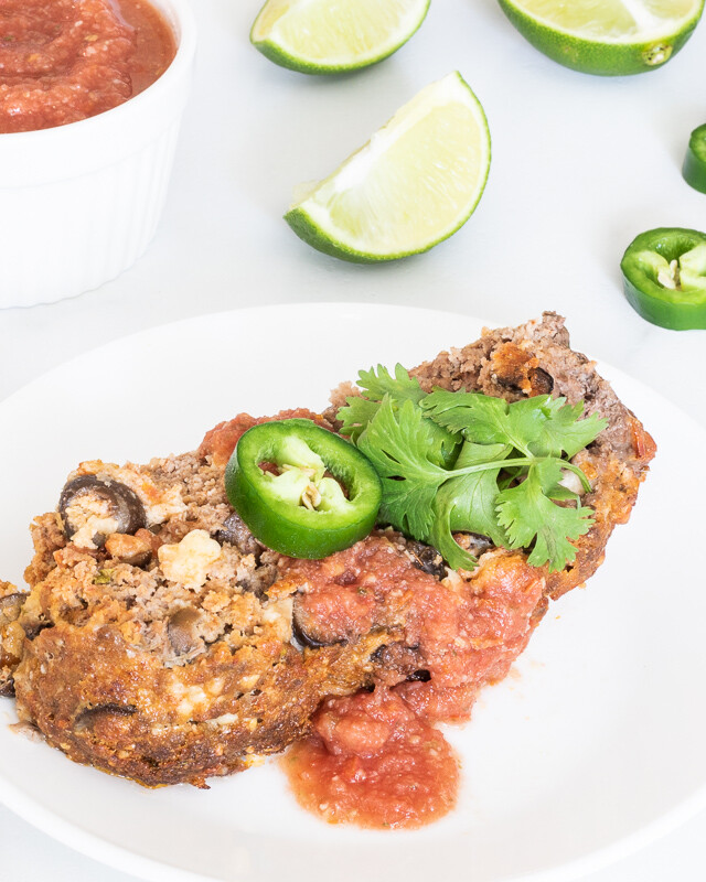Keto Mexican Meatloaf - Low Carb Meatloaf